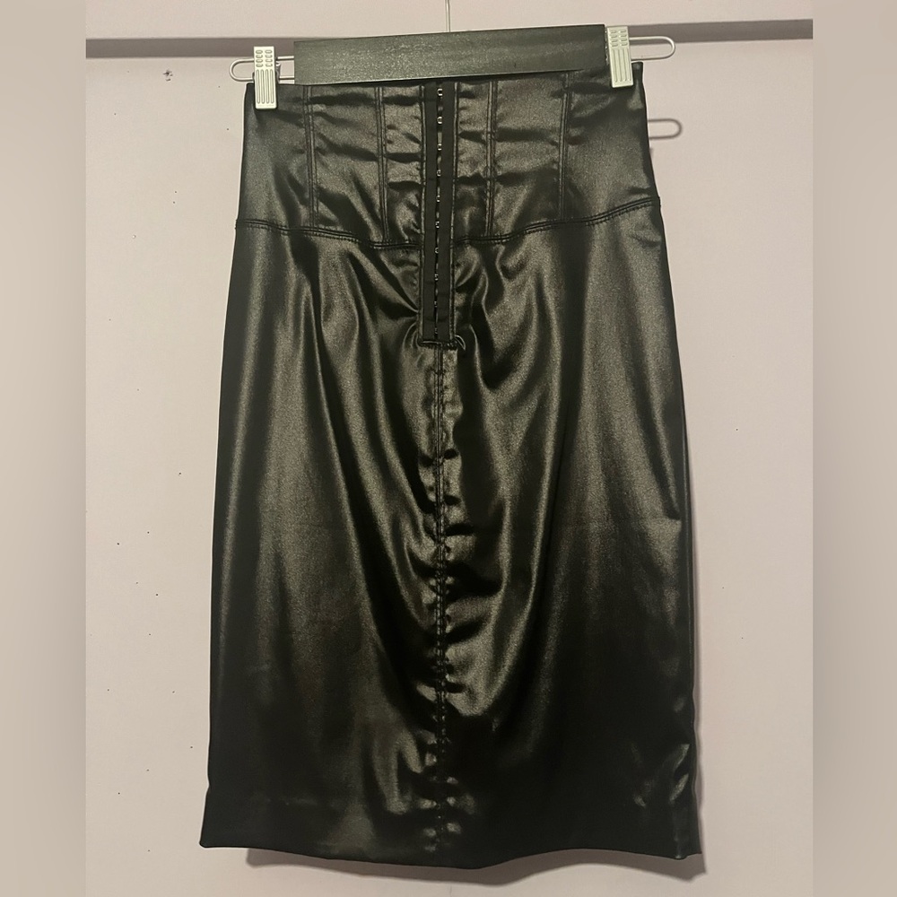 Vintage Marciano Satin Corset High Waisted Skirt